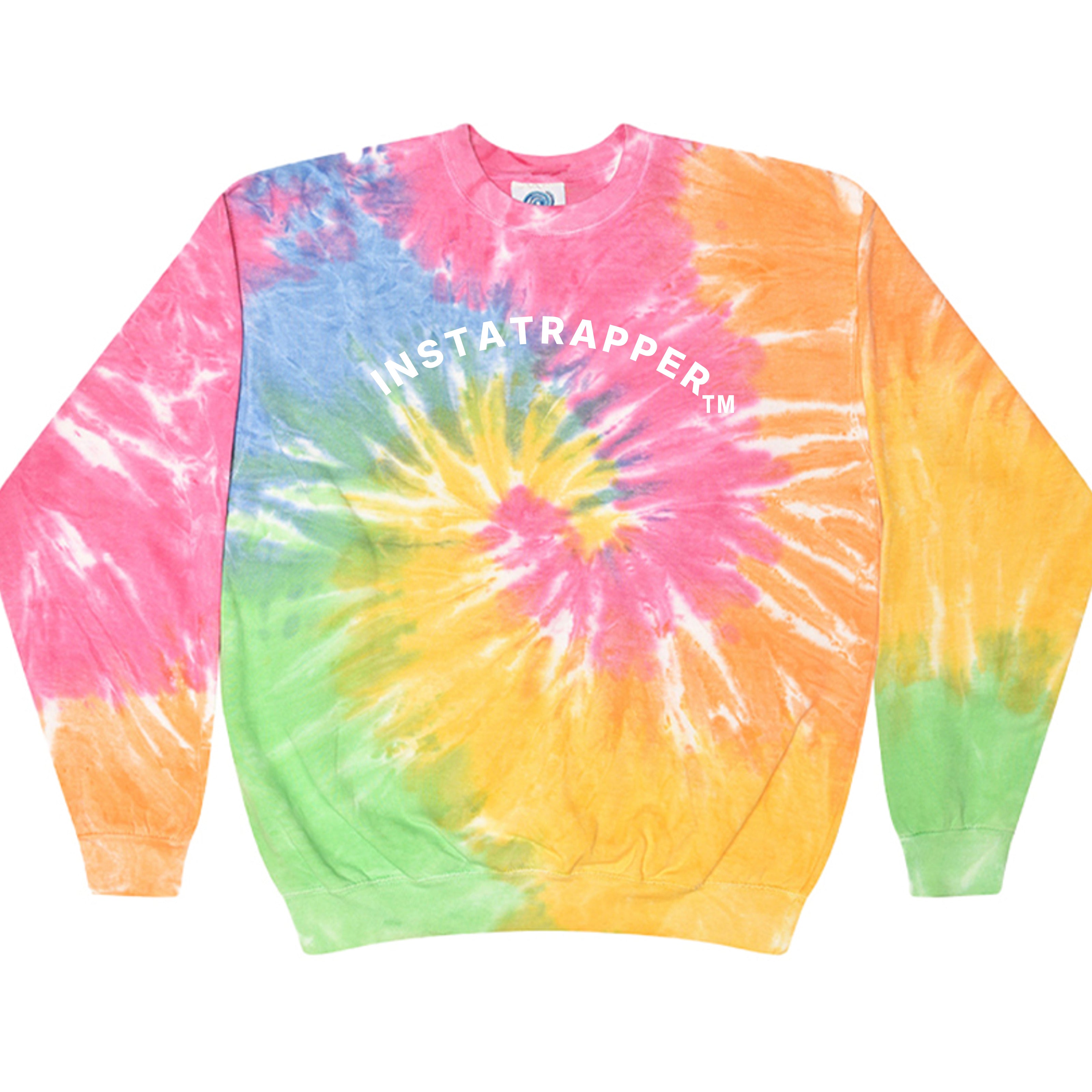 ndm:291226 Tie Dye Fleece Crewneck