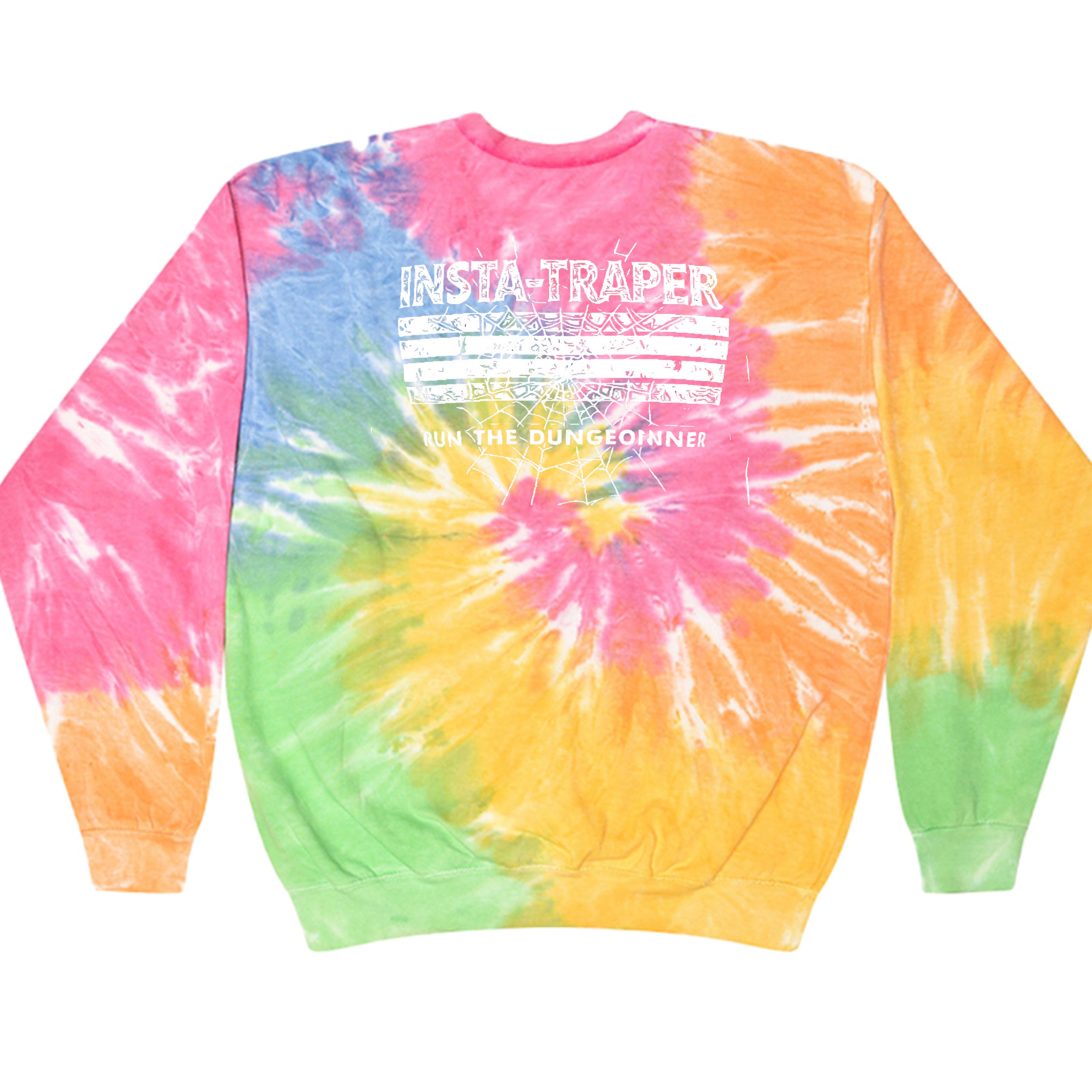 ndm:291227 Tie Dye Fleece Crewneck
