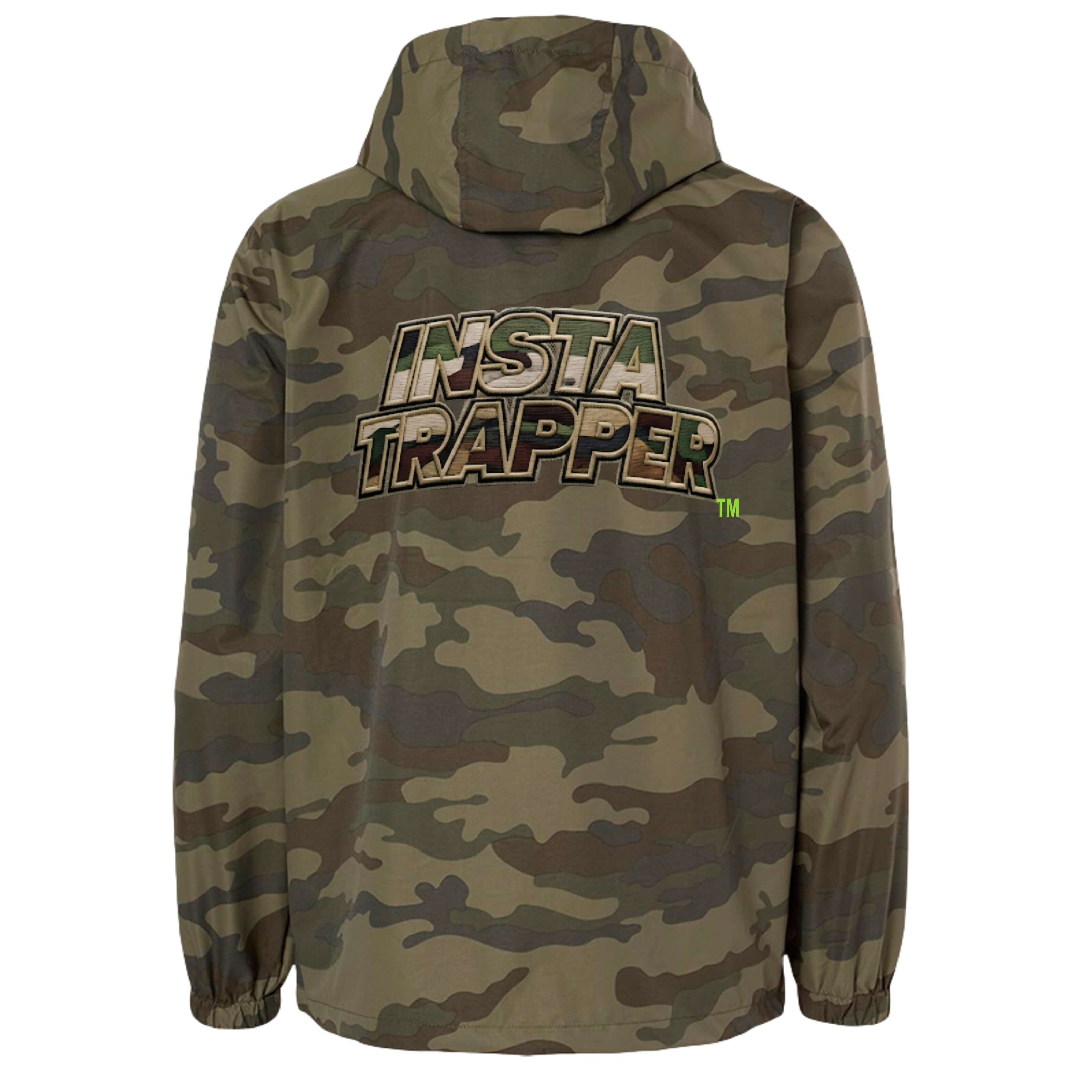 Camo Nylon Anorak